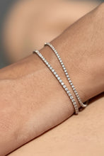 Load image into Gallery viewer, Diamond tennis bracelet