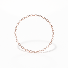 Load image into Gallery viewer, Rose 14k Gold Chain Ring