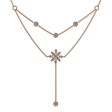 Load image into Gallery viewer, Ana Half Diamond Necklace