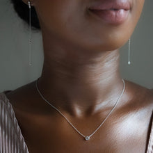 Load image into Gallery viewer, Diamond Waterfall Earrings