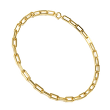 Load image into Gallery viewer, Ava Paper Clip Chain Bracelet