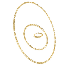 Load image into Gallery viewer, Ava Paper Clip Chain Necklace