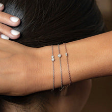 Load image into Gallery viewer, Baguette Diamond Bracelet