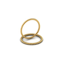 Load image into Gallery viewer, Beach Ring Yellow Gold