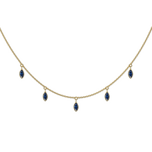 Load image into Gallery viewer, Blue Sapphire Necklace