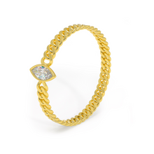 Load image into Gallery viewer, Cuban Link Marquise Diamond Ring