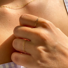 Load image into Gallery viewer, Skinny Paper Clip Ring