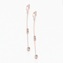 Load image into Gallery viewer, Diamond Waterfall Earrings