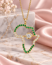 Load image into Gallery viewer, African Heritage Custom Diamond Necklace
