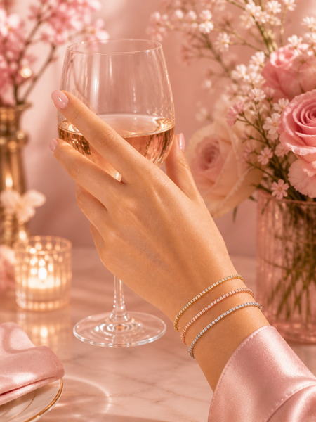 Diamond tennis bracelet