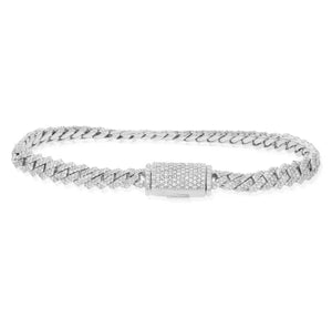 Cuban diamond bracelet