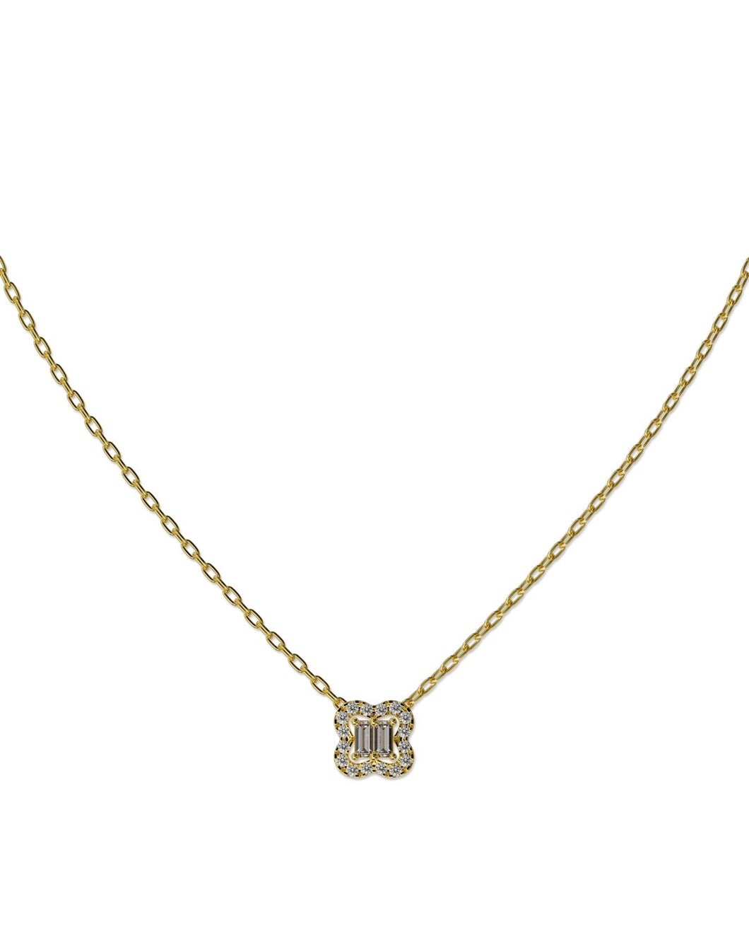 Zia diamond necklace