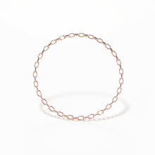 Load image into Gallery viewer, Rose 14k Gold Chain Ring
