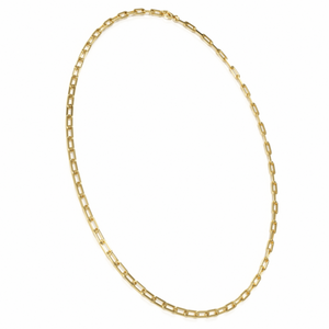 Ava Paper Clip Chain Necklace