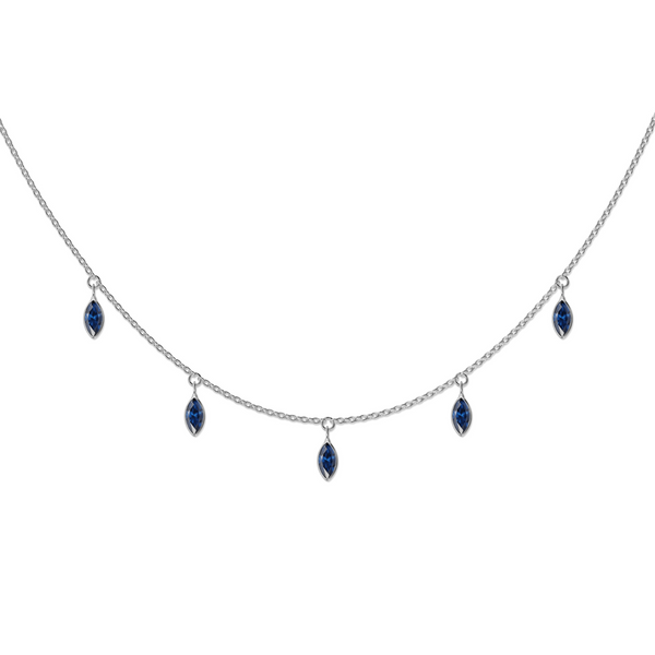 Blue Sapphire Necklace