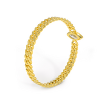 Load image into Gallery viewer, Cuban Link Marquise Diamond Ring
