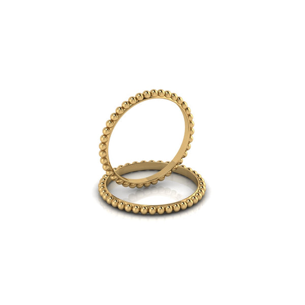 Perlee Ring Yellow Gold