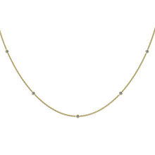 Load image into Gallery viewer, Staggered Diamond Necklace
