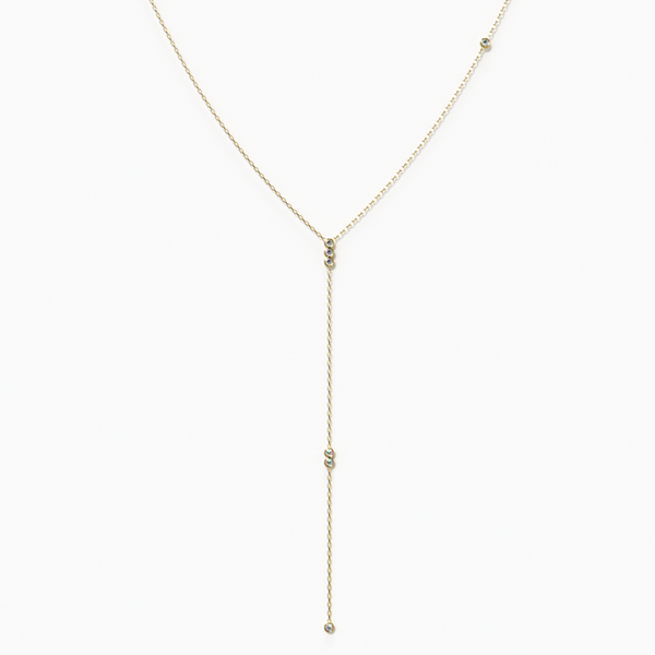 Diamond Waterfall Necklace