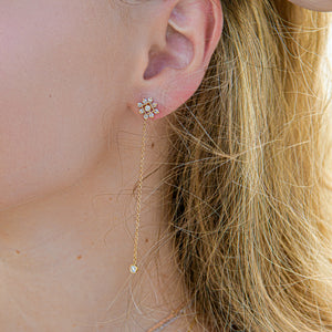 Ana diamond earring {sister}